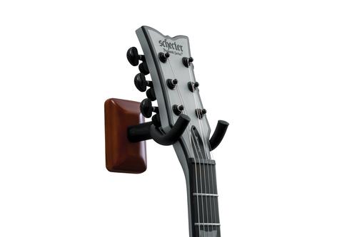 Frameworks Wall Mounted Guitar Hanger with Mahogany Mounting Plate