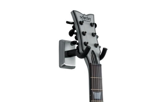 Frameworks Wall Mounted Guitar Hanger with Satin Chrome Mounting Plate