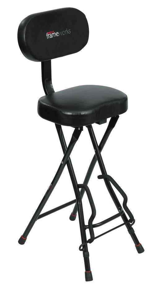 Frameworks Combination Guitar Performance Seat and Single Guitar Stand