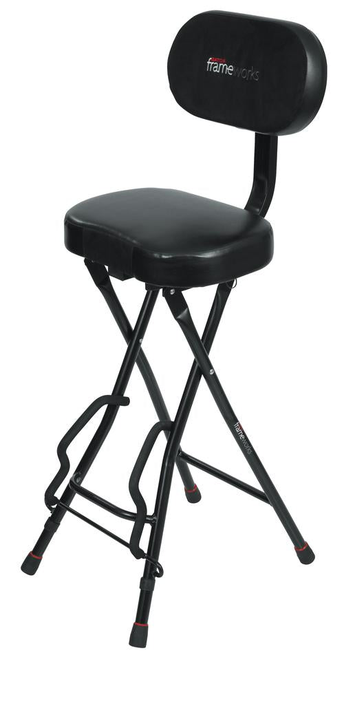 Frameworks Combination Guitar Performance Seat and Single Guitar Stand