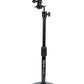 Desktop Microphone Stand With Round Weighted Base & Adjustable Height
