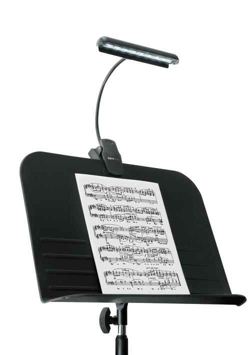 Gator Frameworks Clip-on Led Music Lamp With Adjustable Neck
