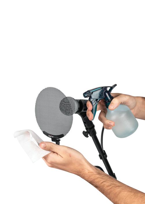 Metal Screen Pop Filter With 12.4-inch Gooseneck