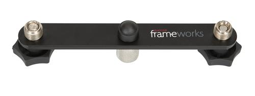 Gator Frameworks 1-to-2 Stereo Mic Mount Bar