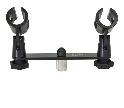 Gator Frameworks 1-to-2 Stereo Mic Mount Bar