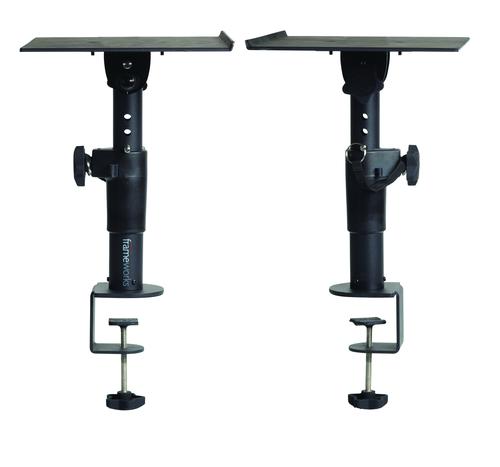 Frameworks Clamp-on Studio Monitor Stand - Adjustable Height