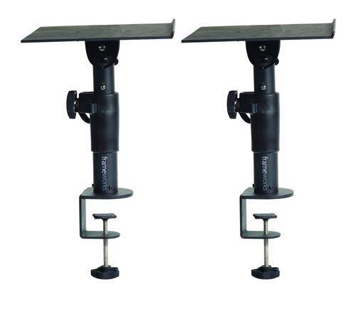 Frameworks Clamp-on Studio Monitor Stand - Adjustable Height