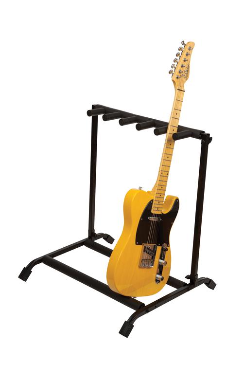 Rok-it Collapsible, Folding Guitar Rack Designed To Hold 5x Electric Or Acoustic Guitar