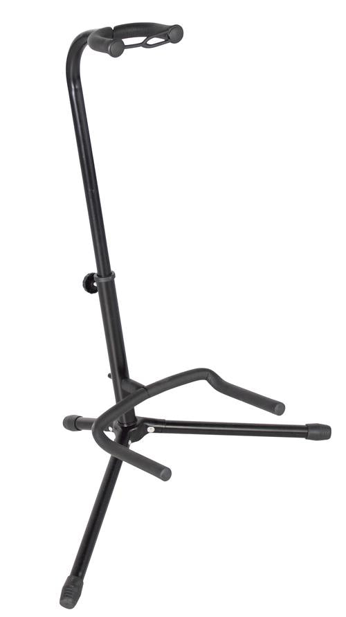 Rok-it Tubular Guitar Stand To Hold Electric Or Acoustic Guitars. Padded Body And Neck