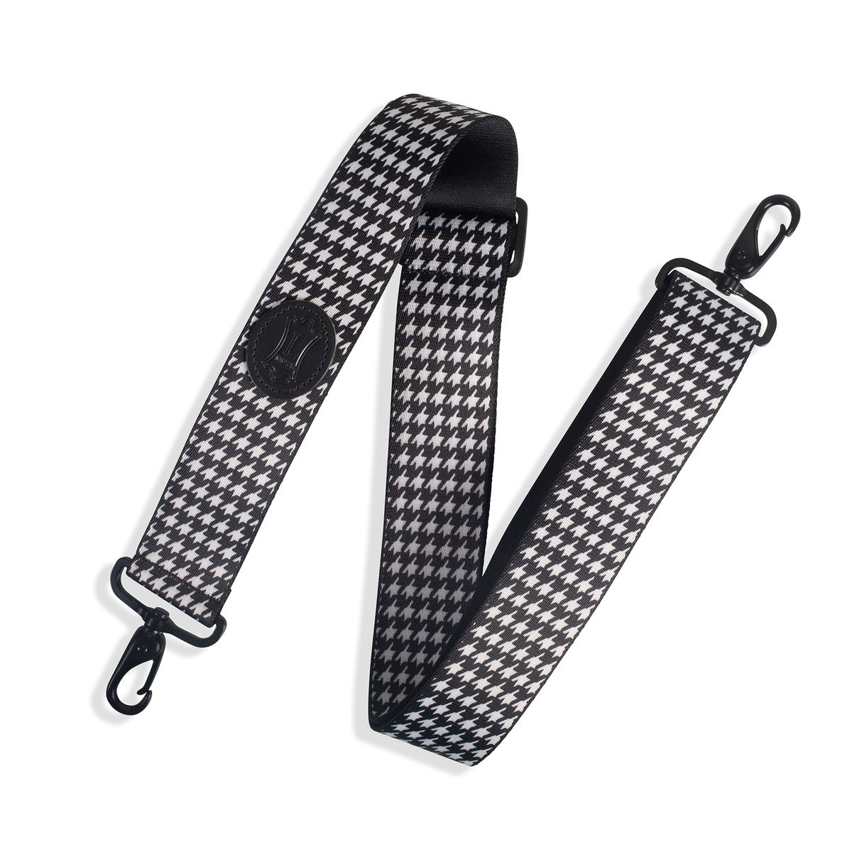 2“ Wide Polyester Case Strap Houndstooth