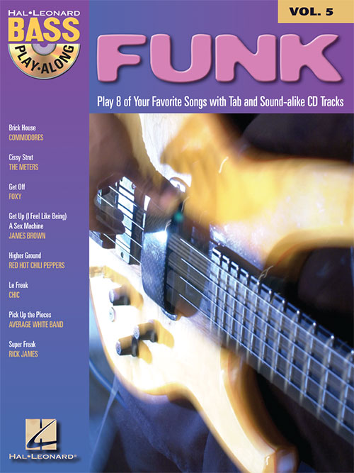 Funk - Bass Play-Along Volume 5 - Book/Online Audio