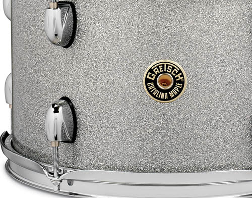 Gretsch Catalina Maple 5 Piece Shell Pack (22/10/12/16/14SN) - Silver Sparkle